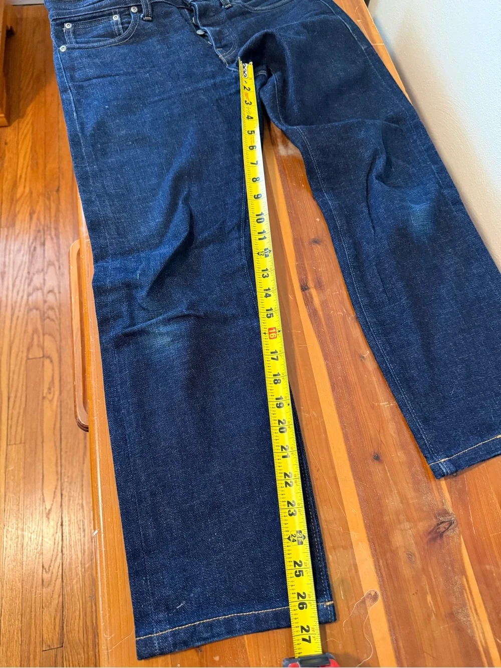 2 pair- J. Crew Selvedge Slim Jeans 1 dark and 1 medium wash